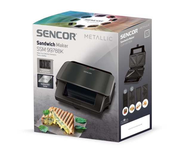 Sencor Opiekacz SSM 9978BK - 1285582 - zdjęcie 9